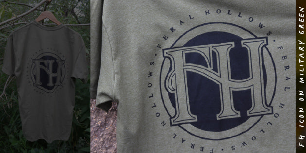 Feral Hollows Icon Tee - Premium Blend