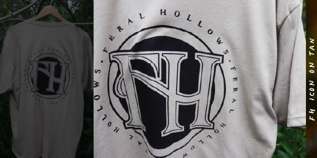 Feral Hollows Icon Tee - Premium Blend